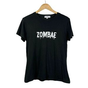 Sub Urban Riot Black Zombae Graphic T-Shirt Size S